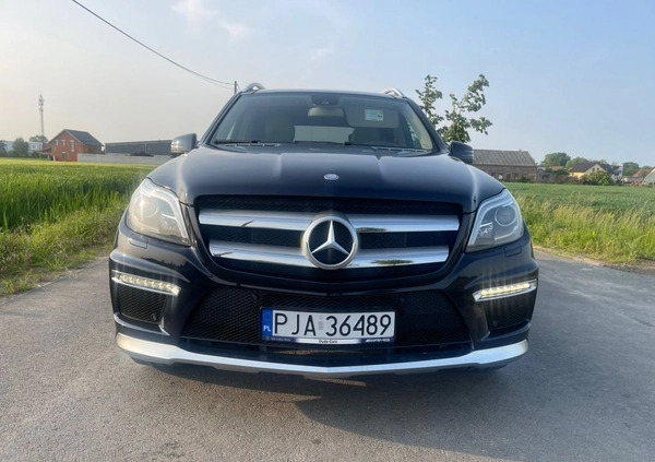 Mercedes-Benz GL cena 129000 przebieg: 167000, rok produkcji 2013 z Jarocin małe 379